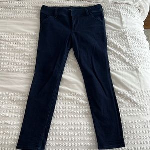 Express stretch denim+ perfect legging high rise
